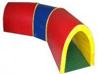 Тоннель для подлезания,  угловая секция (предназначена для соединения 2 прямых секций)