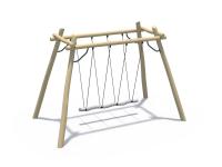 Конструкция канатная с подвесом "Викинг"