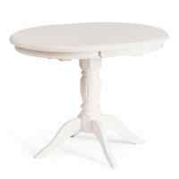 Стол STEFANO бук, мдф, 100+30x80x77см, Ivory white