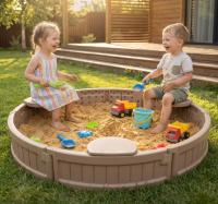 Песочница UNIX Kids Round круглая 120 см