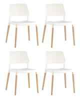 Стул BISTRO белый 4 шт.