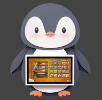 Профессиональный интерактивный комплекс «AVKompleks Multi 34» в форме пингвина