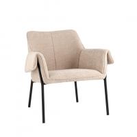 Кресло лаунж Бесс альпака бежевый