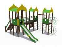 Игровой комплекс серии Поляна Н-1500 ДИО 08010