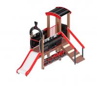 Паровозик (черный) мини - ДИК 1.03.5.01-10