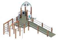 Забота Космопорт (серый) горка Н 750 ДОВ 20.14.02-02