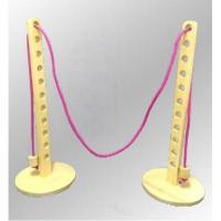 Стойка для прыжков детская (деревянные подставки+веревка) 1.0 м IMP-A510