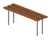 Скамья - МФ 42.01.03-И1