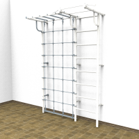 Дополнительная секция Рукоход с сеткой Rokids Роки (белый/серый)