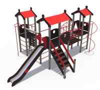 Игровой комплекс серии Городские кварталы Н-1500 ДИО 05055