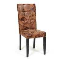 Стул DITTA  Бук, 1010*650*440, ножки: wenge, ткань: коричневый  (mega office 34)