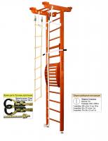 Шведская стенка Kampfer Little Sport Maxi Ceiling (№4 Вишневый Высота 3 м)