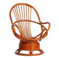 Кресло вращающееся FLORES 5005 /без подушки/ Cognac (коньяк)