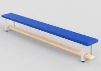 Скамья гимнастическая МЯГКАЯ (поролон,тент) на металлических ножках