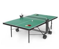 Теннисный стол UNIX Line Compact indoor 18mm MDF (Green) 