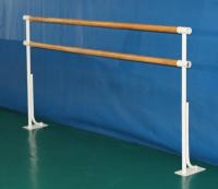 Станок хореографический напольный, двухрядный (2,0 м) поручень - фибергласс IMP-A442