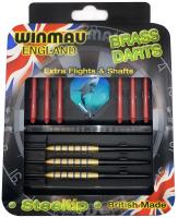 Набор из дротиков Winmau Brass steeltip 23gr и аксессуаров