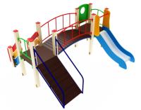 Детский игровой комплекс «Карапуз» H=750 ДИК 01-006