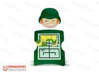 Дидактическая панель «Кем стать? Военный»