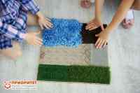 Тактильно-развивающая панель «Различные текстуры»