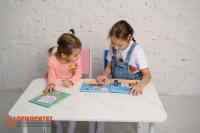 Стол на телескопических ножках Классика (белый)