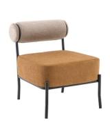 Кресло Ponpoun бежевый терракотовый