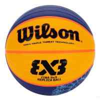 Мяч баскетбольный WILSON FIBA3x3 Paris 2024 Replica, WZ3015001XB6, размер 6