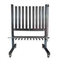 Стойка для виниловых гантелей вертикальная мобильная до 50 пар