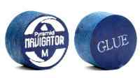 Наклейка для кия "Navigator Pyramid Blue" (M) 13мм