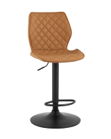 Стул барный Dome экокожа коричневый