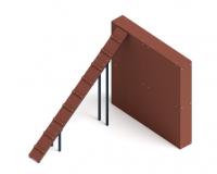 Забор с наклонной доской СО 2.95.04