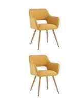 Стул Кромвель II желтый 2 шт