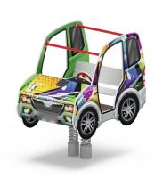 Машинка - Качалка на пружине двухместная машинка - ИО 23.03.01-02.И1