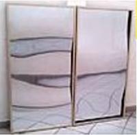 Зеркальное панно, кривое зеркало