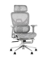 Кресло офисное TopChairs Vertus серая сетка