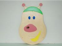 Декоративная панель "Голова гусеницы"