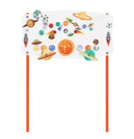 Уличный развивающий бизи-стенд "Космос"