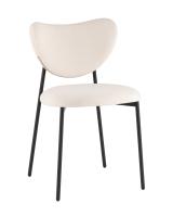 Стул Rina велюр молочный