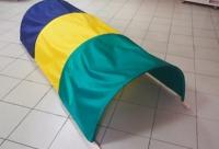 Тоннель на пластиковых полукольцах