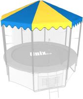 Крыша для батута UNIX Line 8 ft (244 см) синий, жёлтый