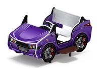 Кабриолет (фиолетовый) - Беседка машинка средняя - МФ 10.03.02-03.И1