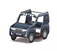 Джип Металлик - Беседка машинка - МФ 10.03.12-13