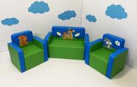 Комплект мягкой мебели Лесные герои