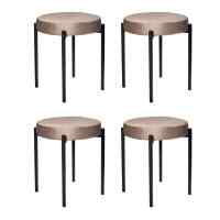 Комплект стульев-табуретов Bug латте