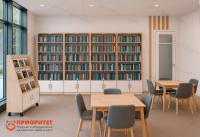 Комплект выставочных стеллажей для библиотеки