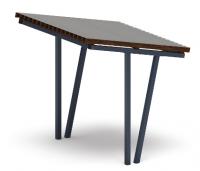 Пергола тент (наклоная) - МФ 77.03.01 /с поликарбонатом/