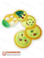 Тактильно-развивающая панель «Радостная гусеничка»