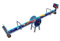 Качалка-балансир со спинкой  (Космос)  ИО 03-111