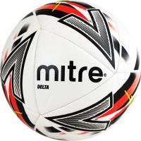 Мяч футбольный "MITRE Delta One FIFA PRO" арт.5-B0091B49, р.5, FIFA PRO, 14п, ТПУ, маш.сш., бел-красн-чер