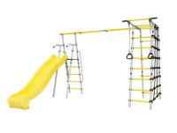 Дачный комплекс "Богатырь Плюс 2 MAX" (без качелей) Romana 103.12.07 (серый/жёлтый)